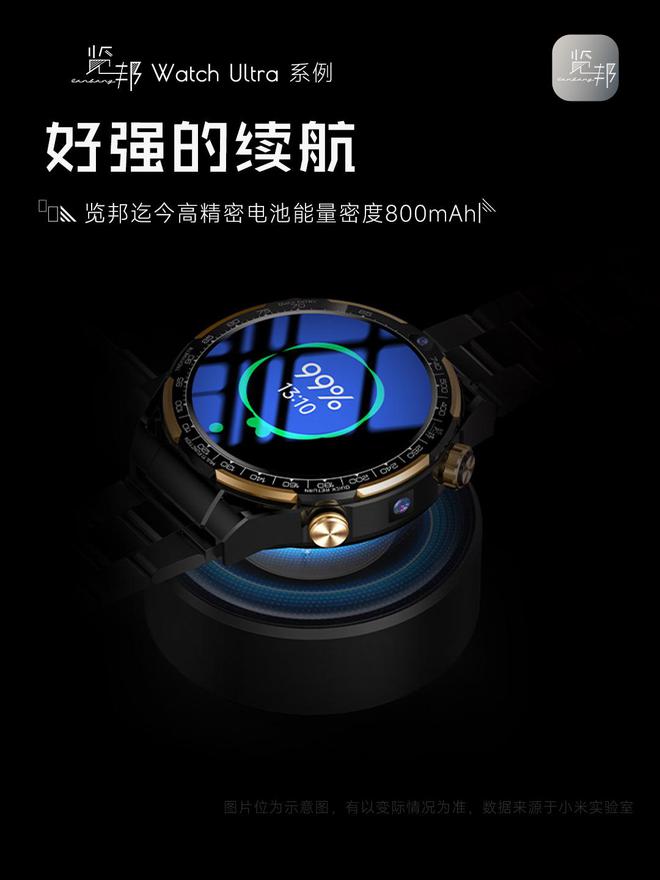 览邦 Watch Ultra设计亮点赏析K8凯发天生赢家科技感十足的黑金时尚 -(图6)